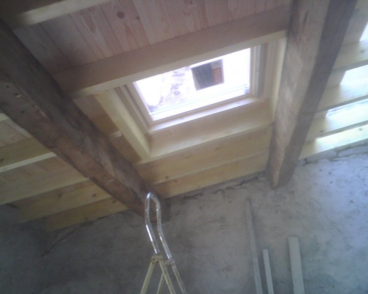 Pose de velux par l'artisan Bruno